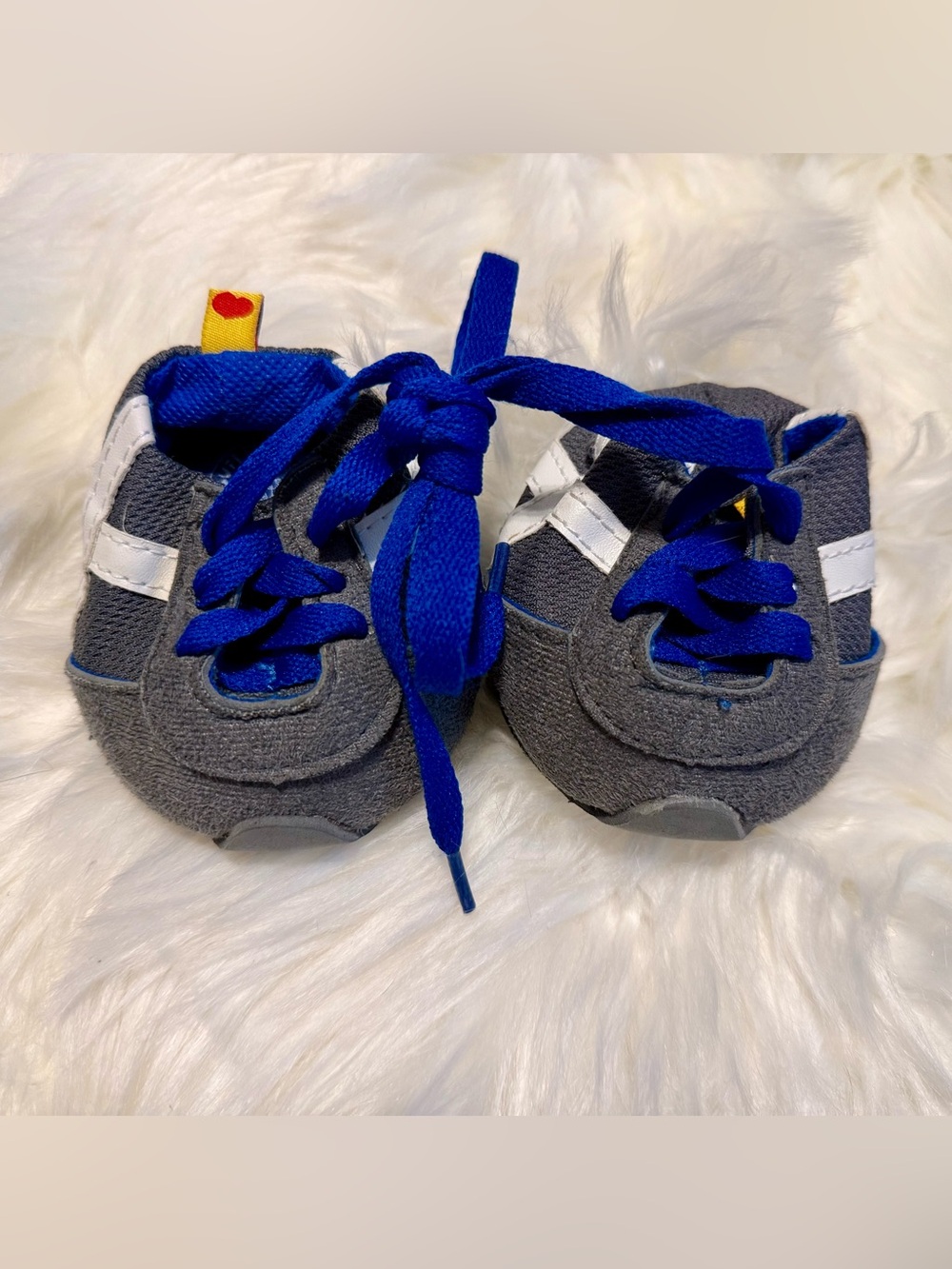 Build-A-Bear Gray and Blue Athletic Sneakers